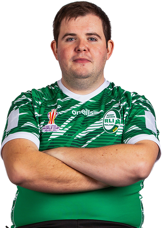 Official Wheelchair Rugby League World Cup profile of Peter Johnston